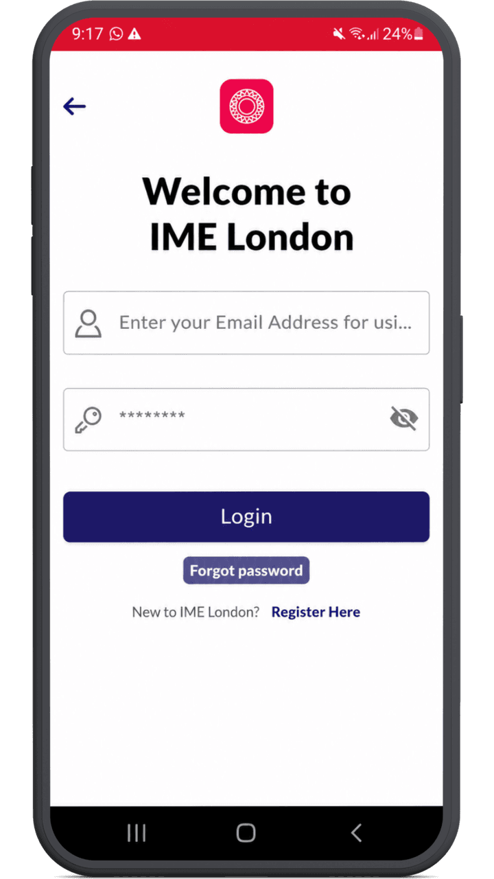 Create your account